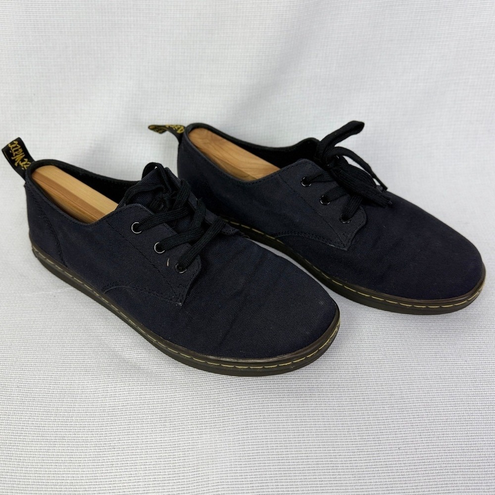 Dr. Martens Callum Canvas Oxford Shoes Women's US 11‎ Black Casual Lace Up